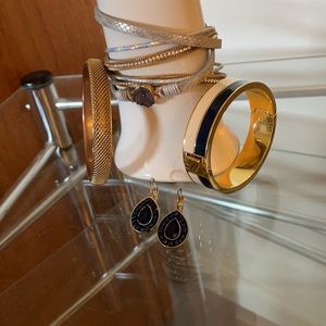 Costume Jewelry Bracelets and Earrings